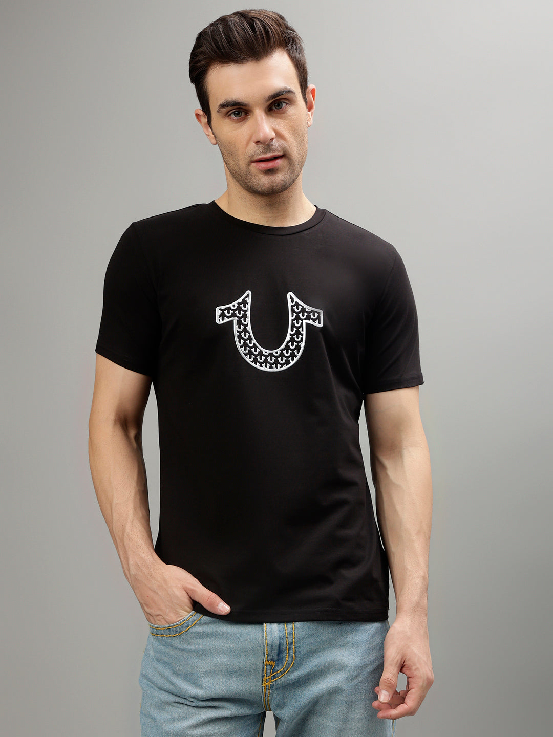 True Religion Black Fashion Regular fit T-Shirt