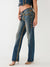 True Religion Women Ricky Relaxed Fit Faded Jeans