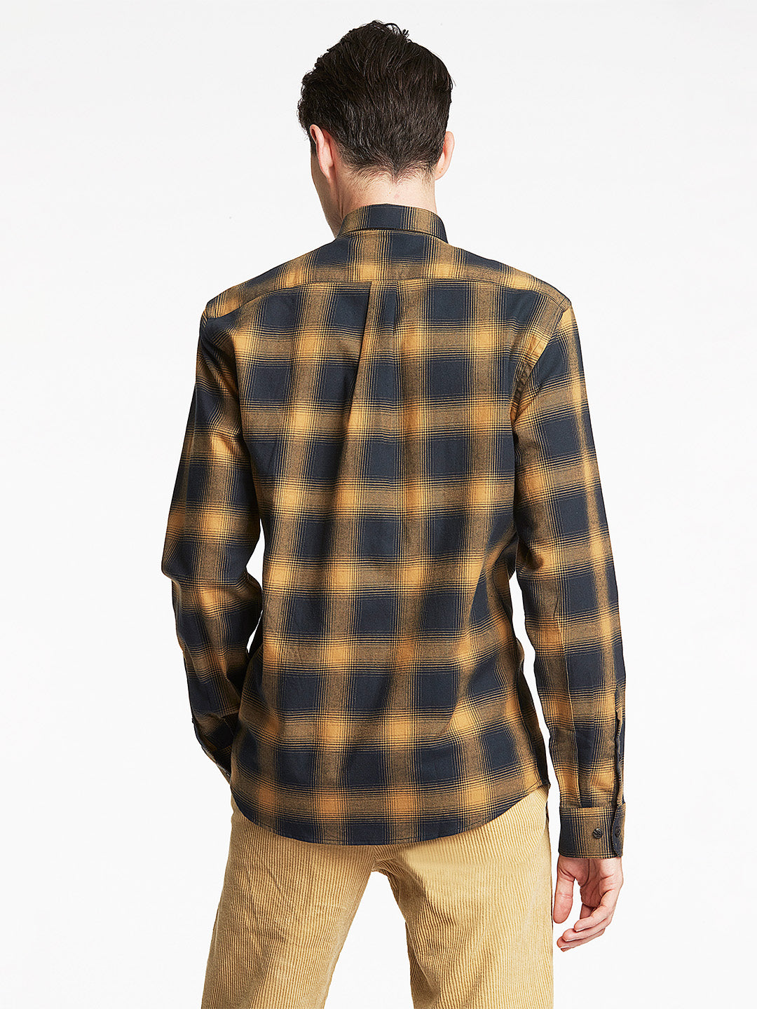 Lindbergh Brown Checked Relaxed Fit Shirt