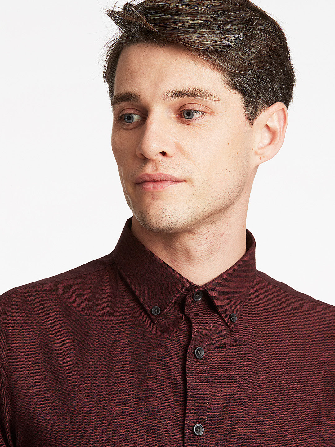 Lindbergh Maroon Slim Fit Shirt