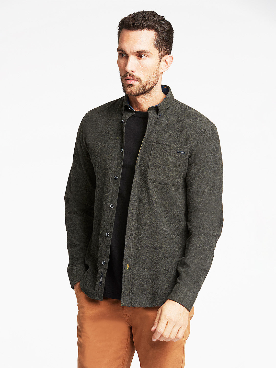 Lindbergh Green Relaxed Fit Shirt