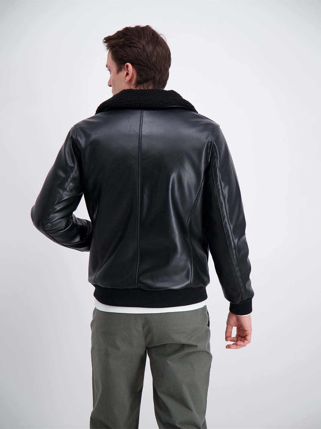 Lindbergh Men Black Solid Jacket