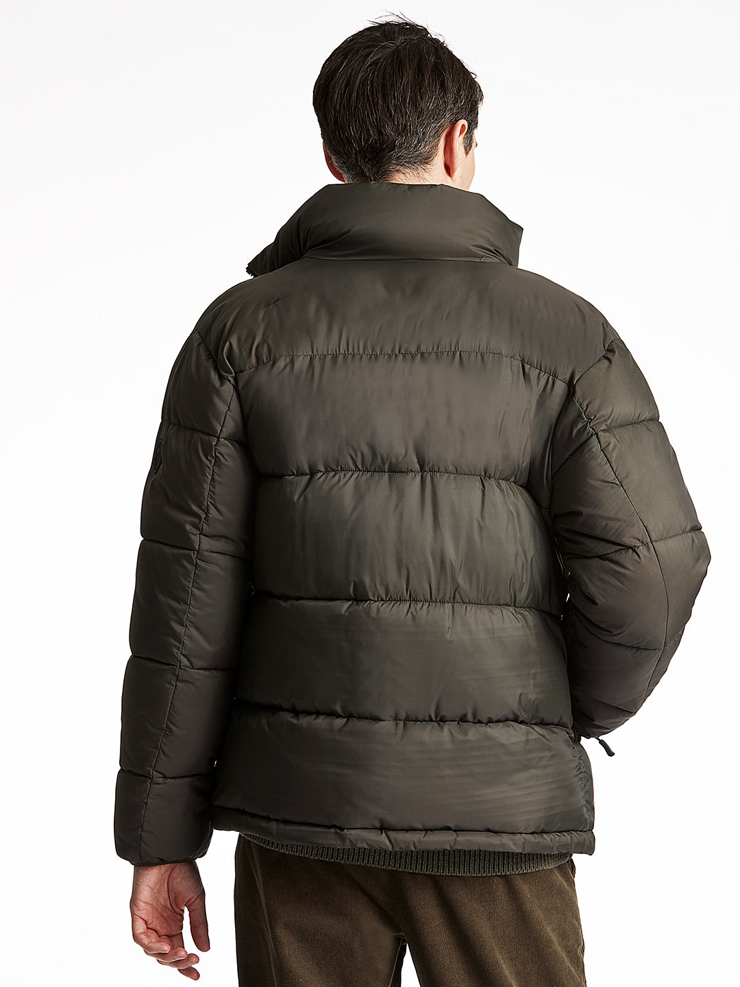 Lindbergh Men Green Solid Jacket