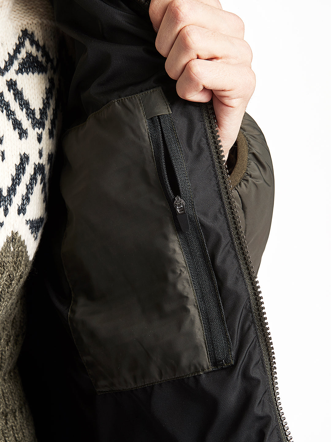 Lindbergh Men Green Solid Jacket