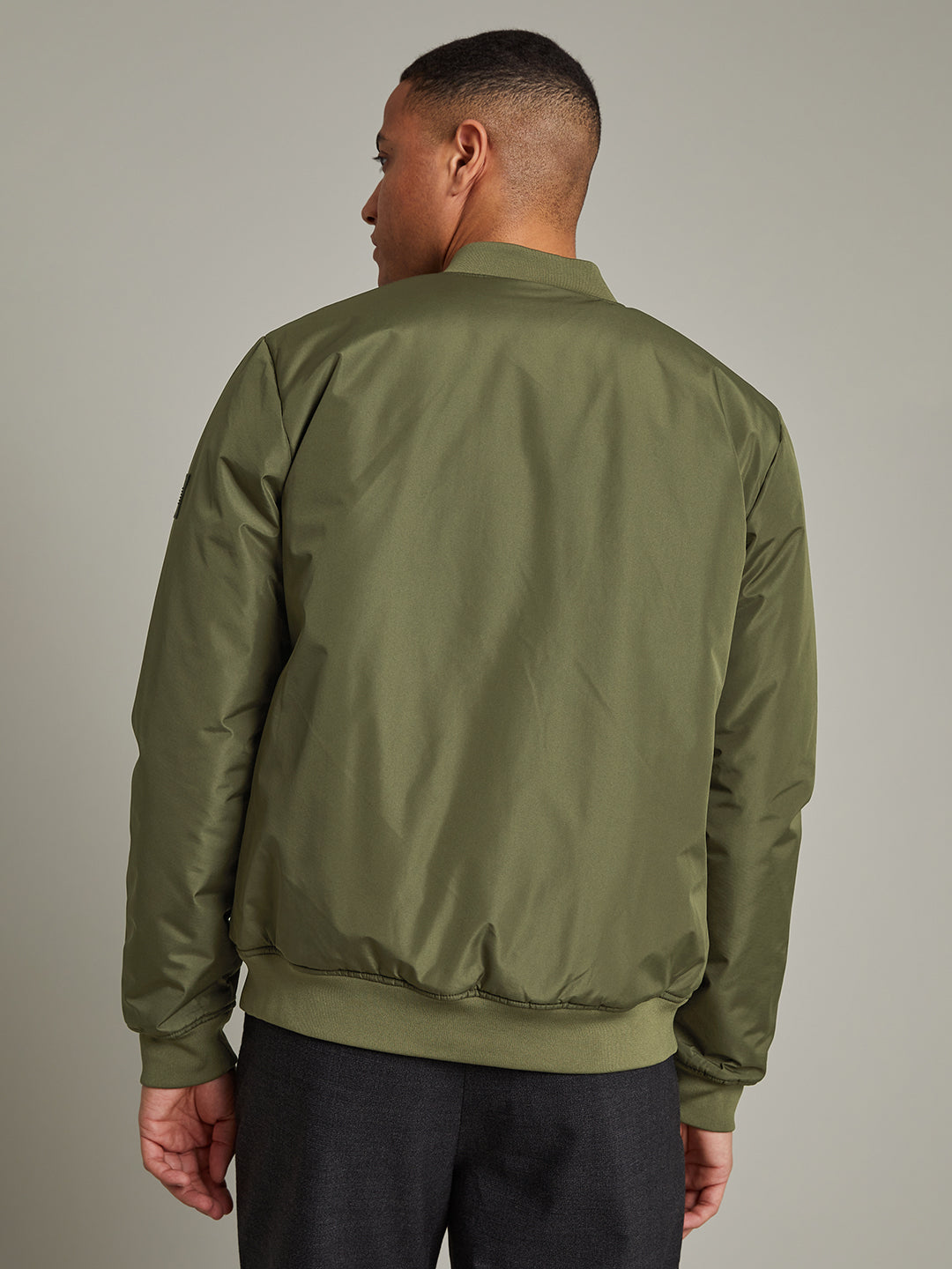 Matinique Men Olive Solid Jacket