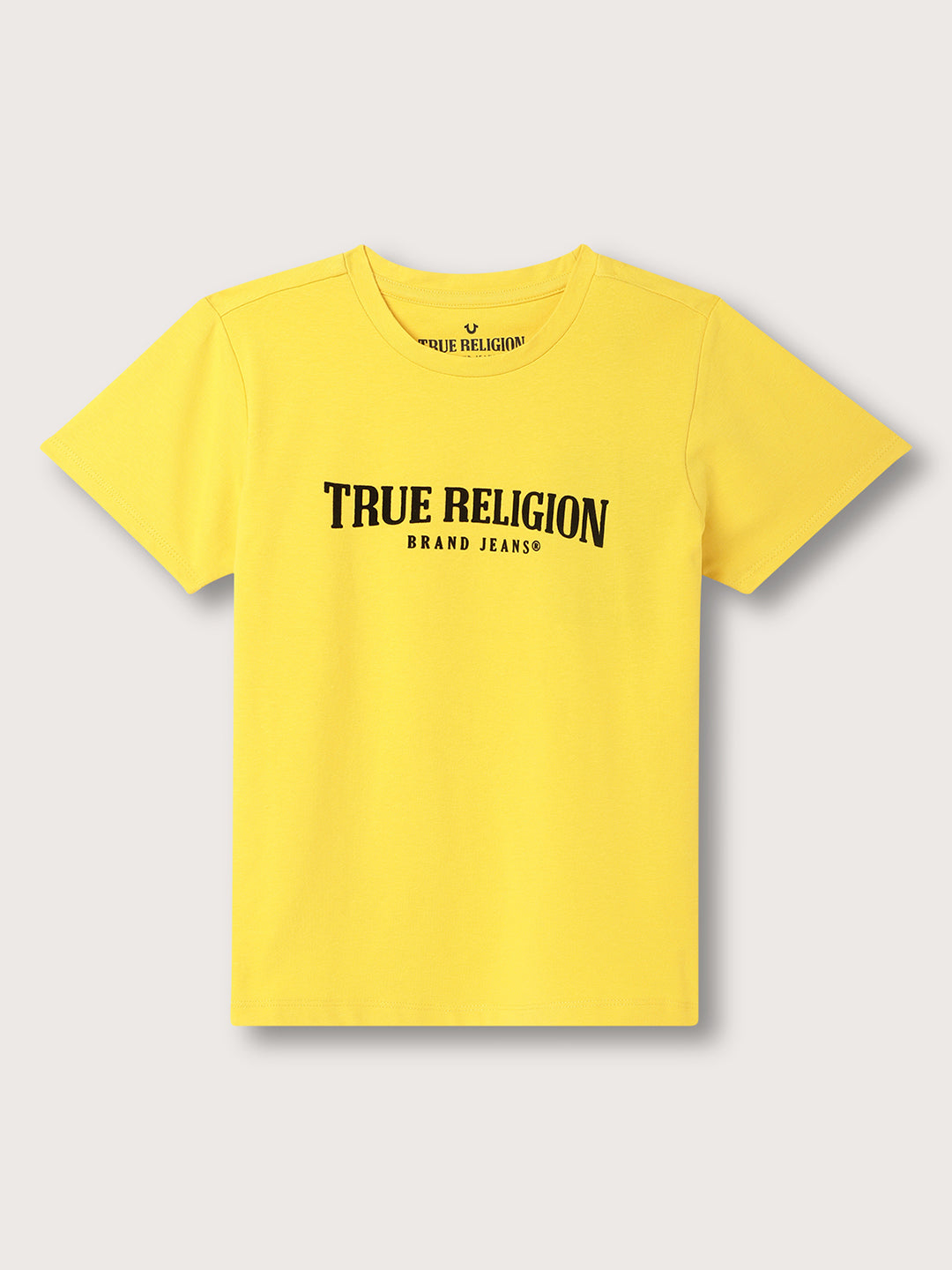 Shop True Religion Kids Yellow Regular Fit T-Shirt Online – Iconic