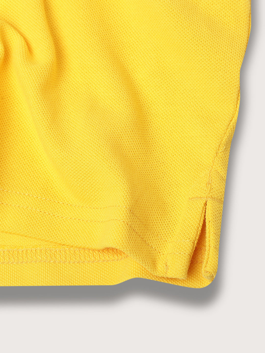 True Religion Kids Yellow Regular Fit Polo T-Shirt