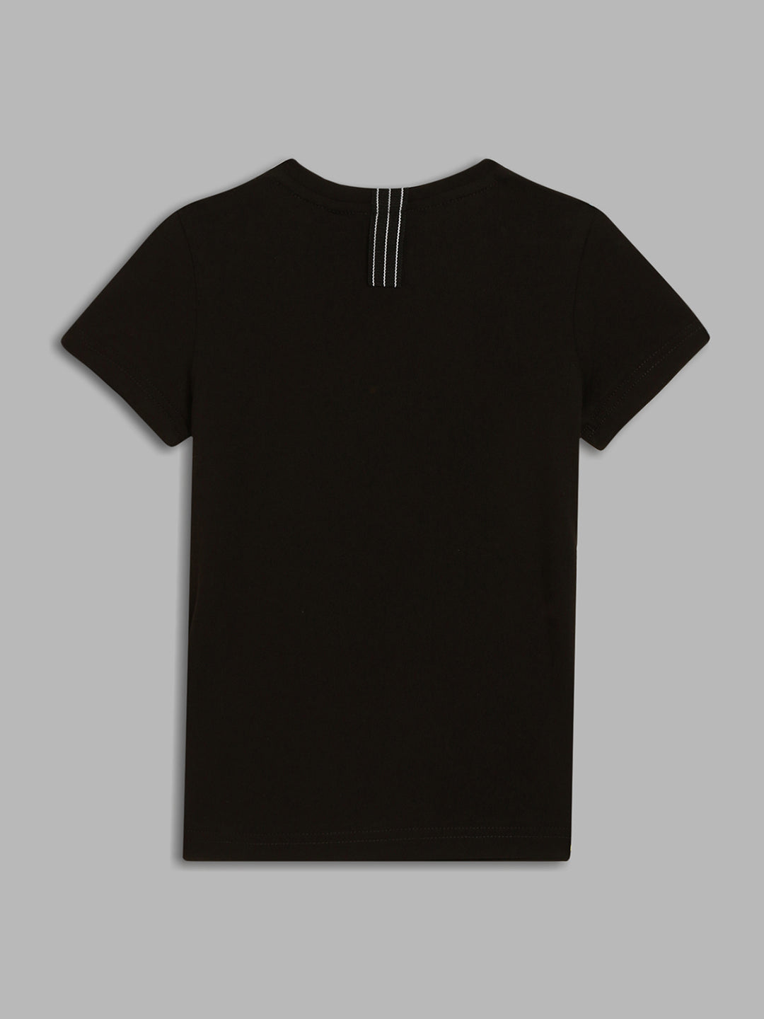 Antony Morato Kids Black Logo Regular Fit T-Shirt