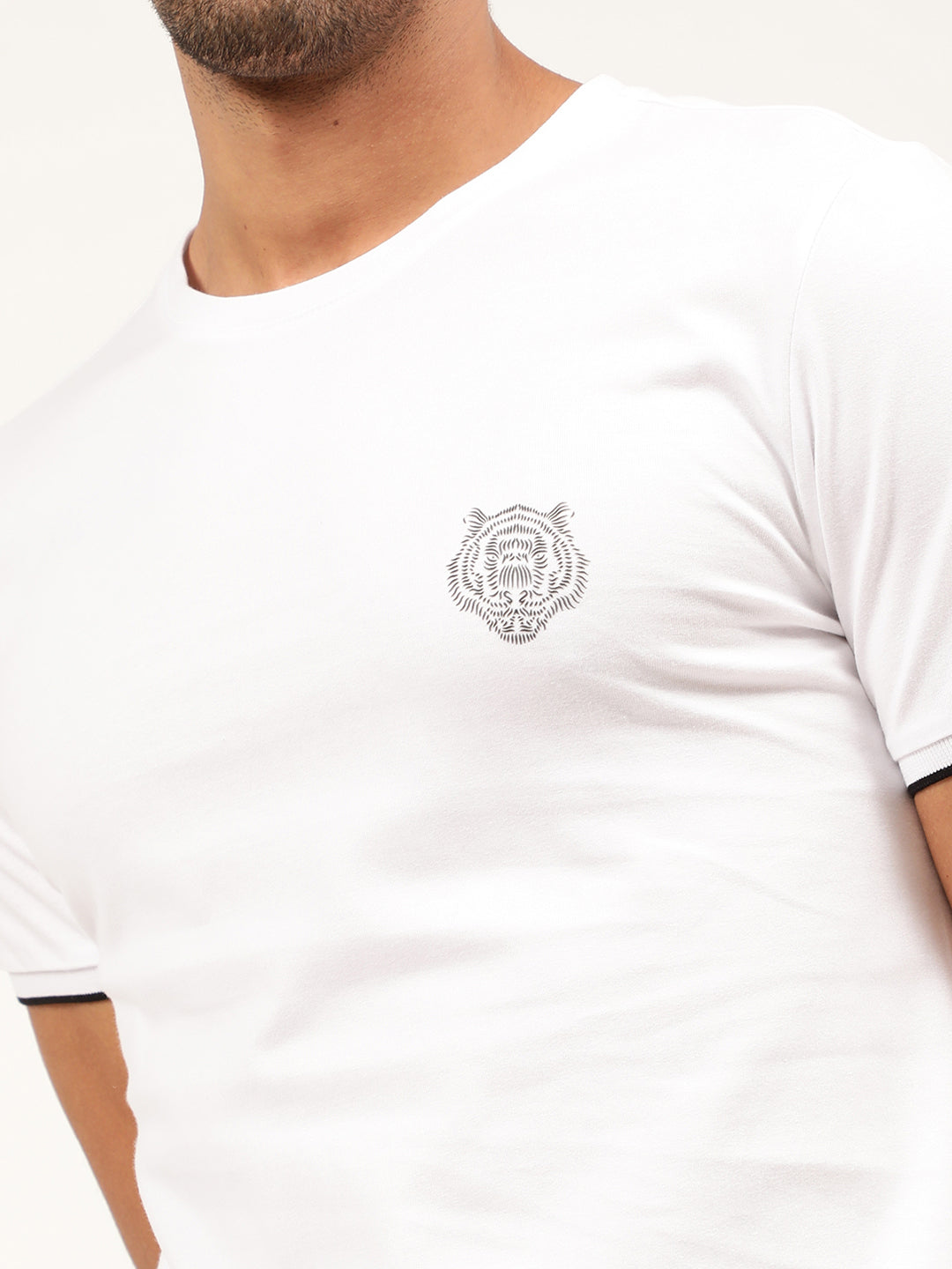 Antony Morato White Slim Fit T-Shirt