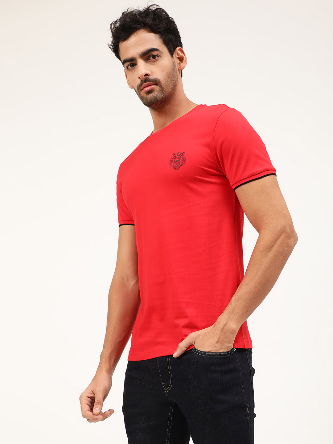 Antony Morato Fire Red Slim Fit T-Shirt