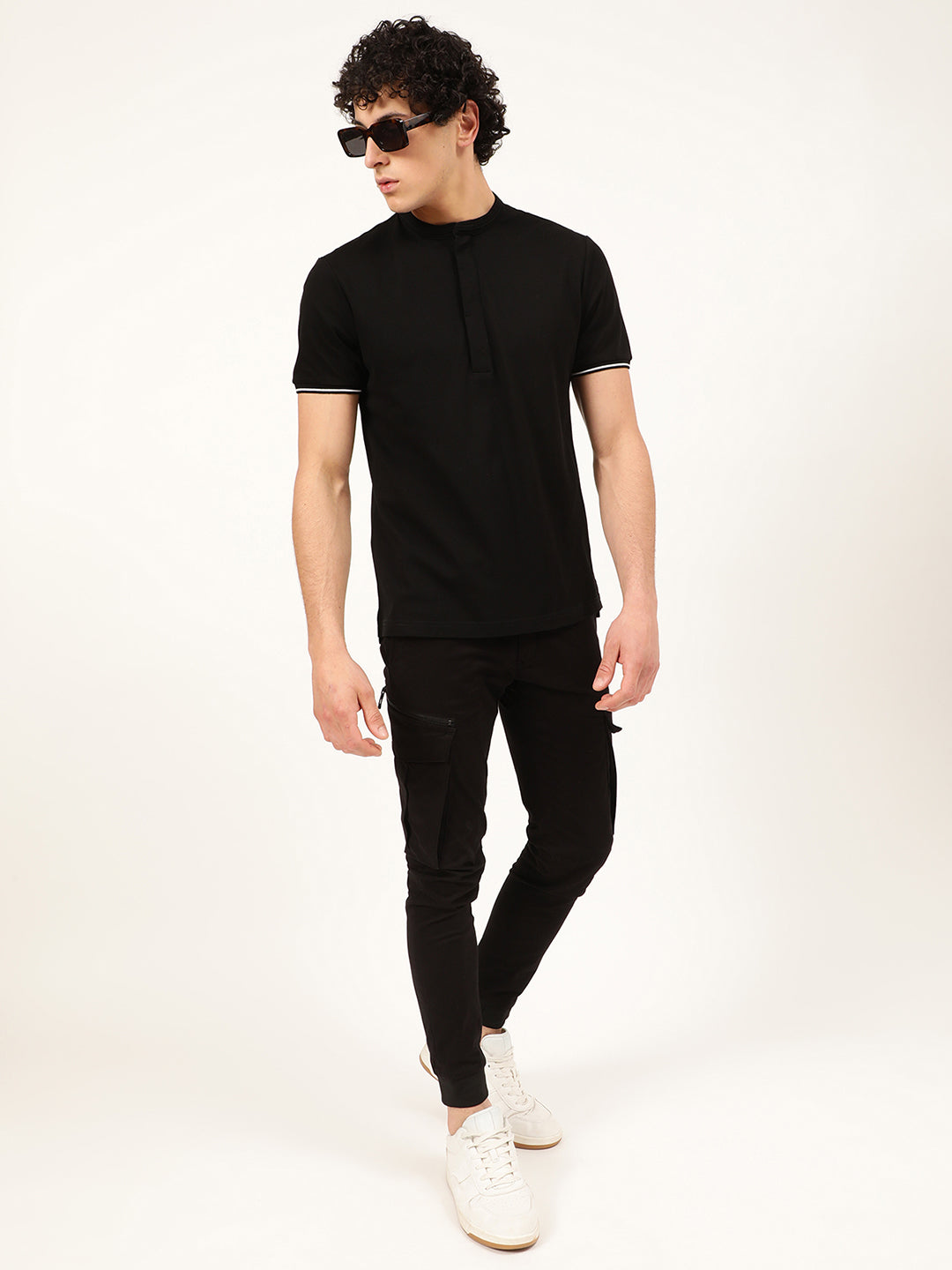 Antony Morato Black Slim Fit T-Shirt