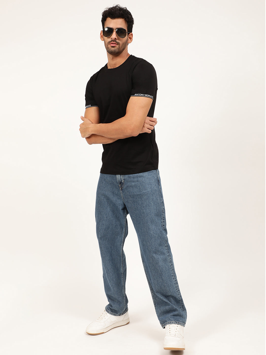 Antony Morato Black Slim Fit T-Shirt