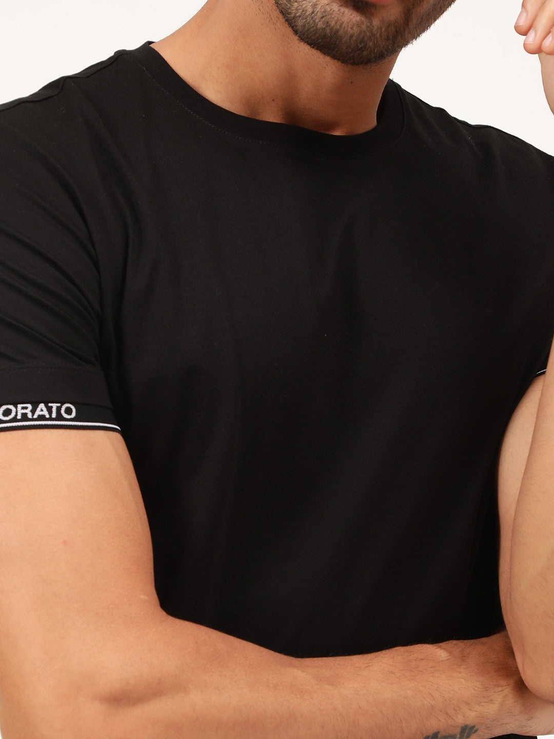 Antony Morato Black Slim Fit T-Shirt