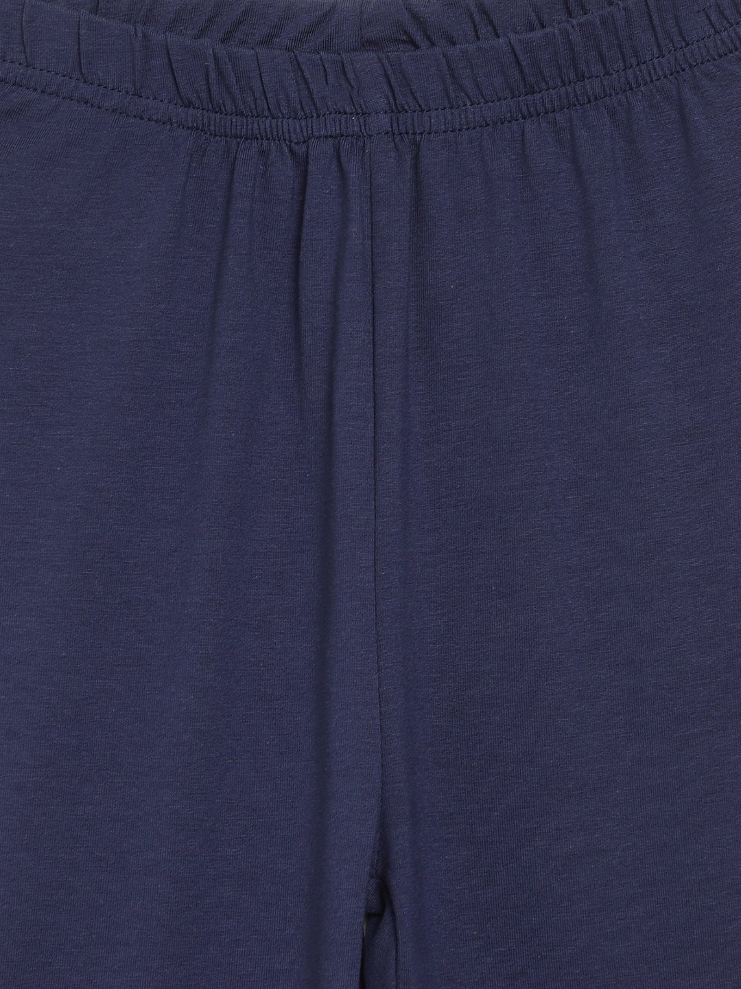 Blue Giraffe Girls Navy Blue Printed Regular Fit Legging