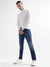 7 For All Mankind Men Navy Blue Skinny Fit Jeans