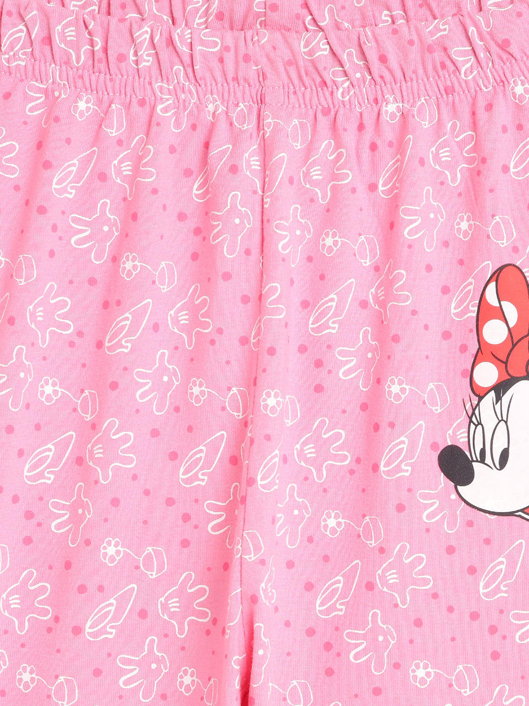 Blue Giraffe Girls Pink Printed Regular Fit Legging