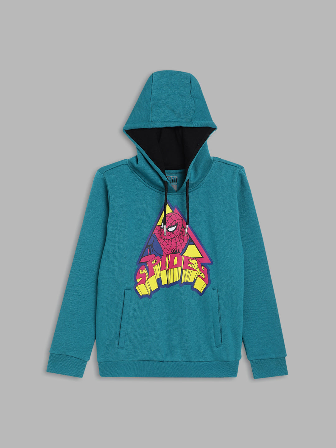 Blue Giraffe Boys Teal Solid Sweatshirt