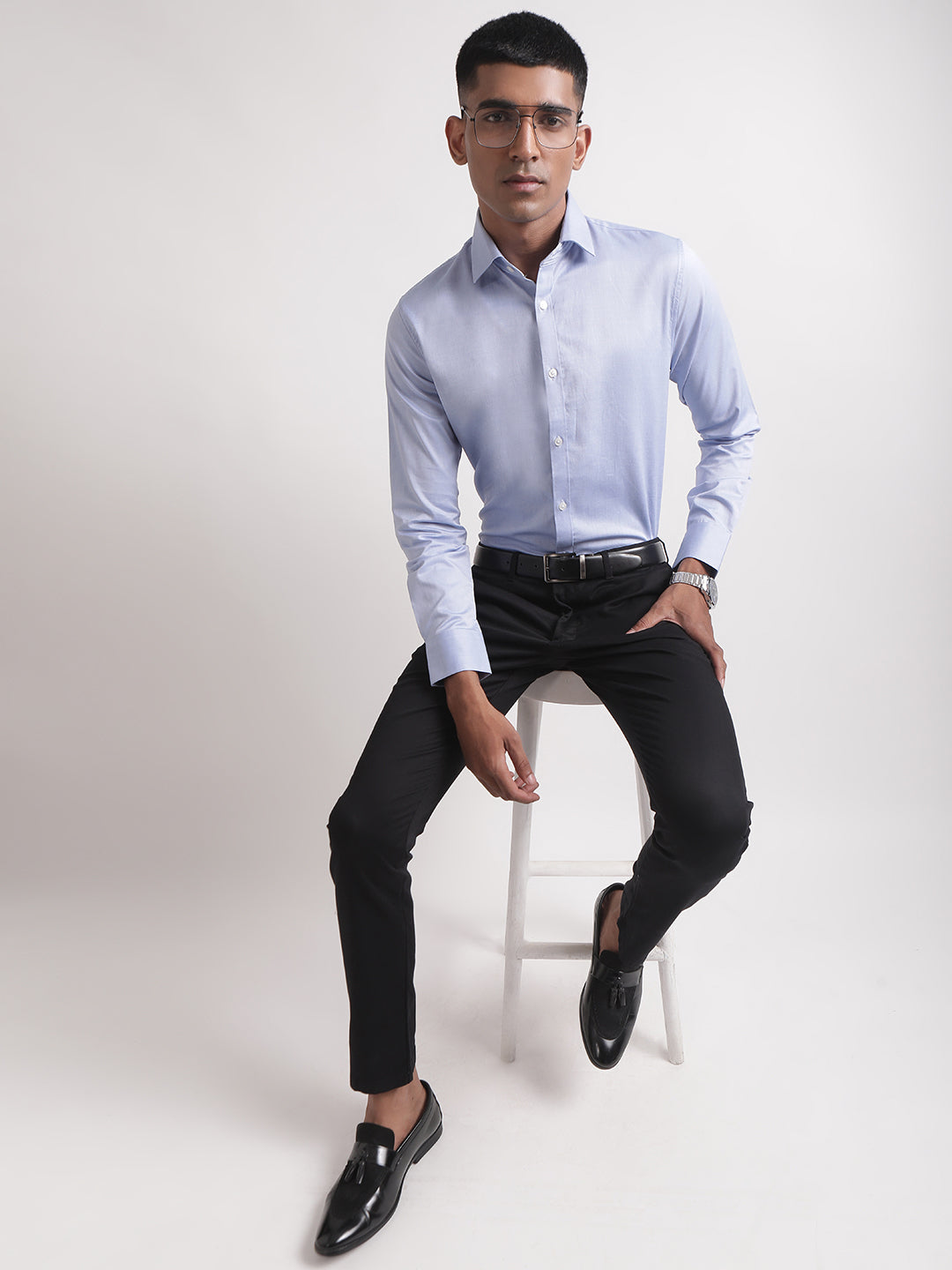 Matinique Blue Regular Fit Shirt