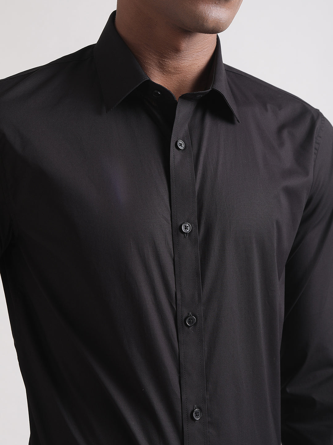 Matinique Black Slim Fit Shirt