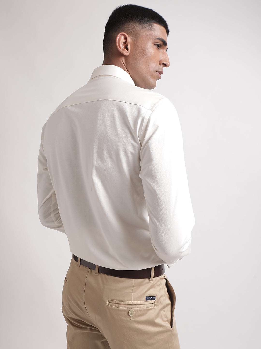 Matinique White Regular Fit Shirt