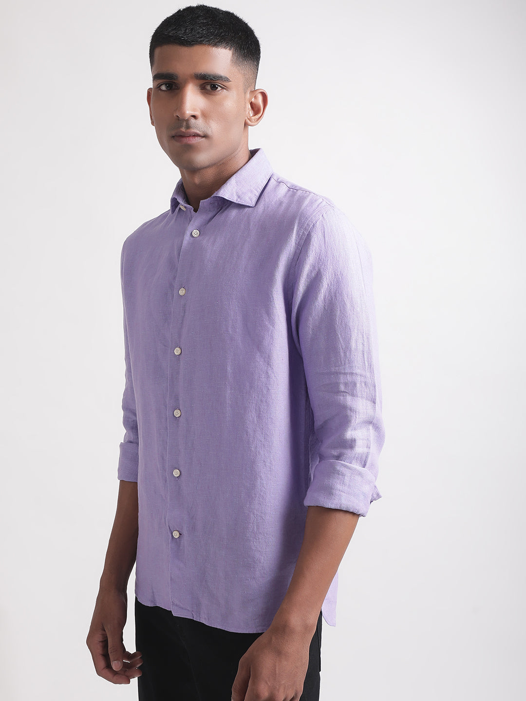 Matinique Lavendar Regular Fit Shirt