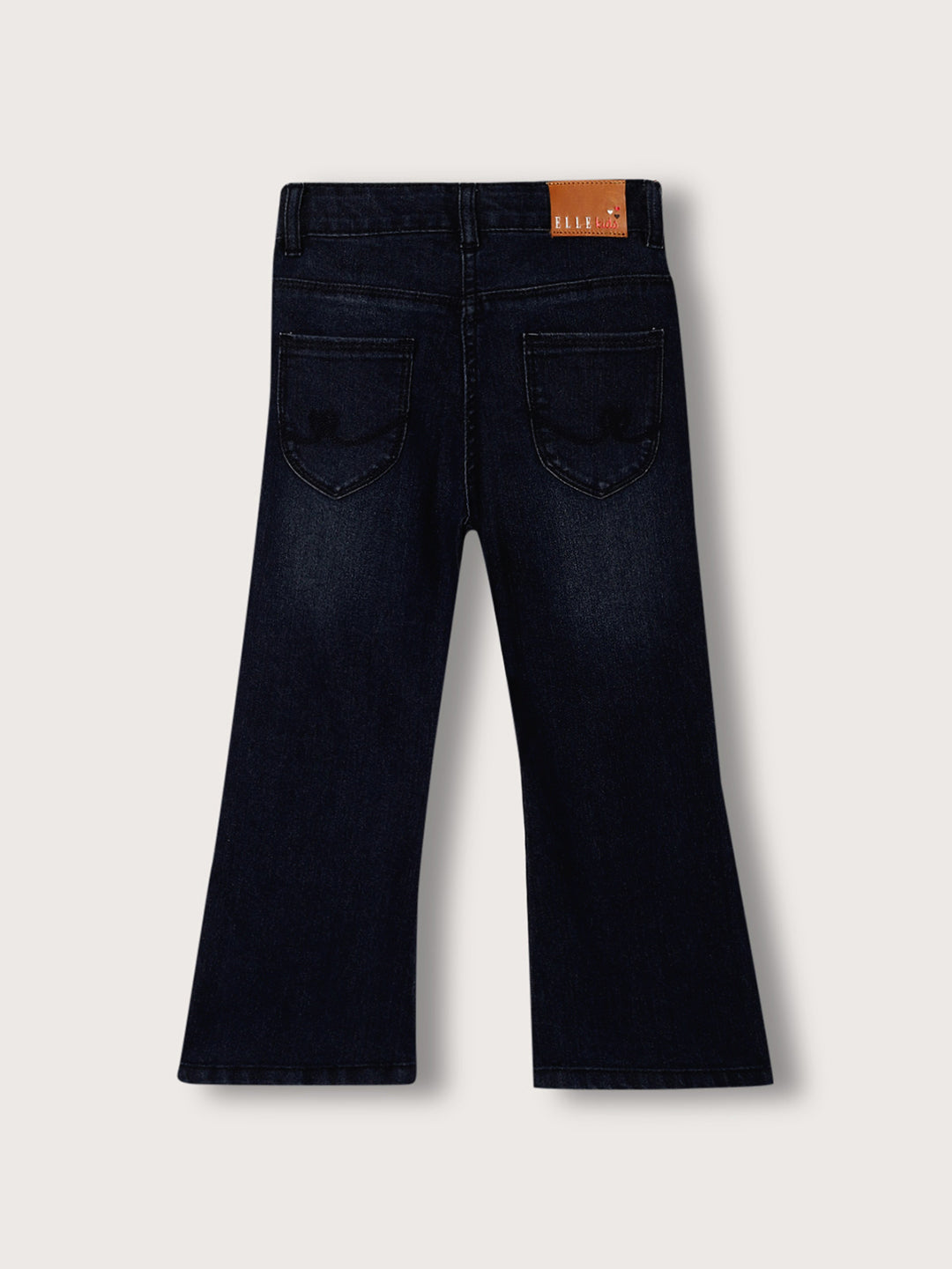 Elle Kids Girls Mid Blue Bootcut Jeans