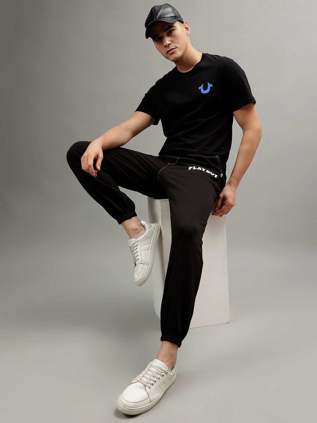 True Religion Black Fashion Slim Fit T-Shirt