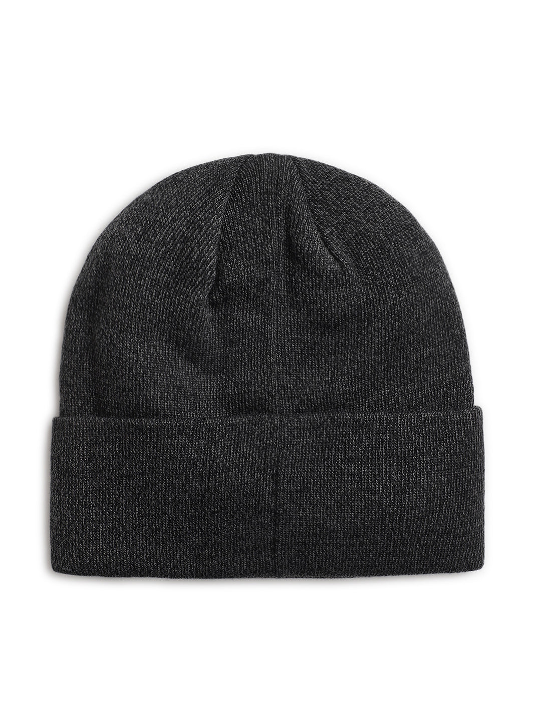 Lindbergh Men Black Solid Beanie Cap