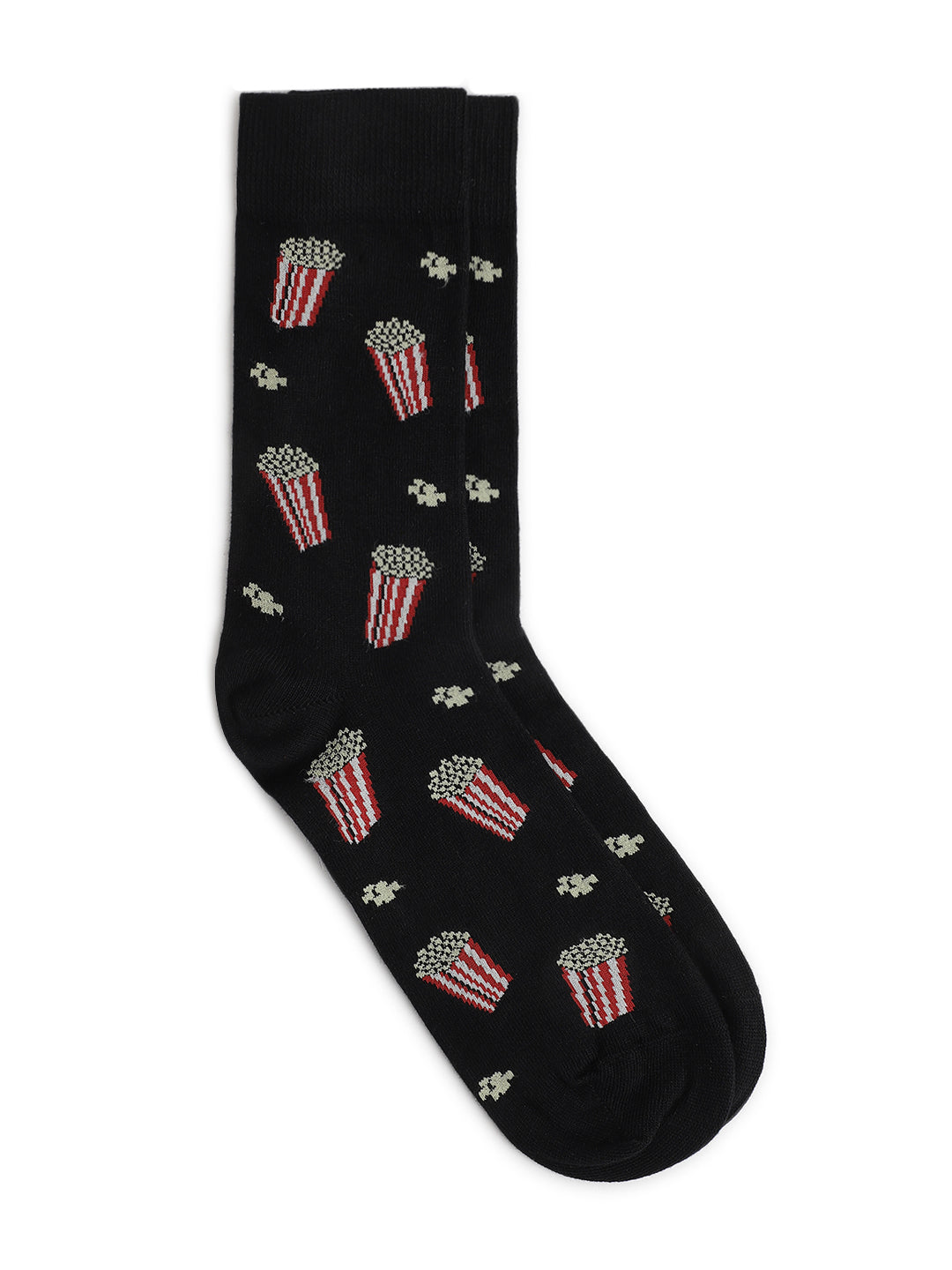 Lindbergh Men Black Printed Socks