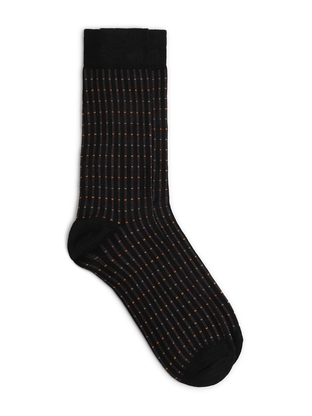 Lindbergh Men Rust Striped Socks