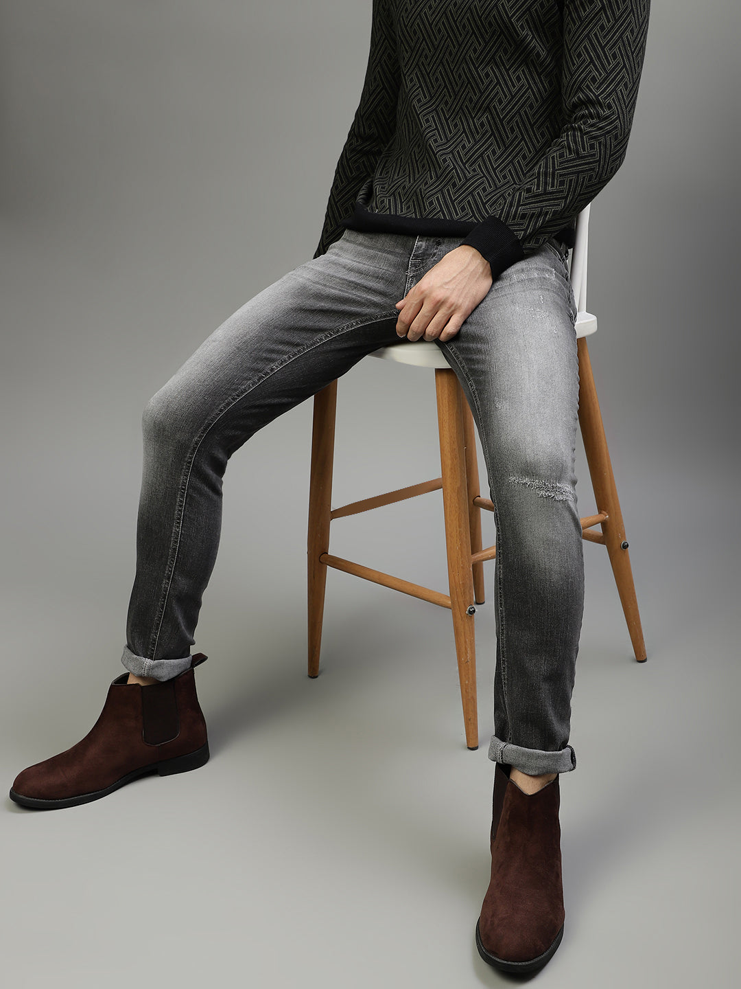 Shop Antony Morato Men Tapered Fit Jeans Online – Iconic India