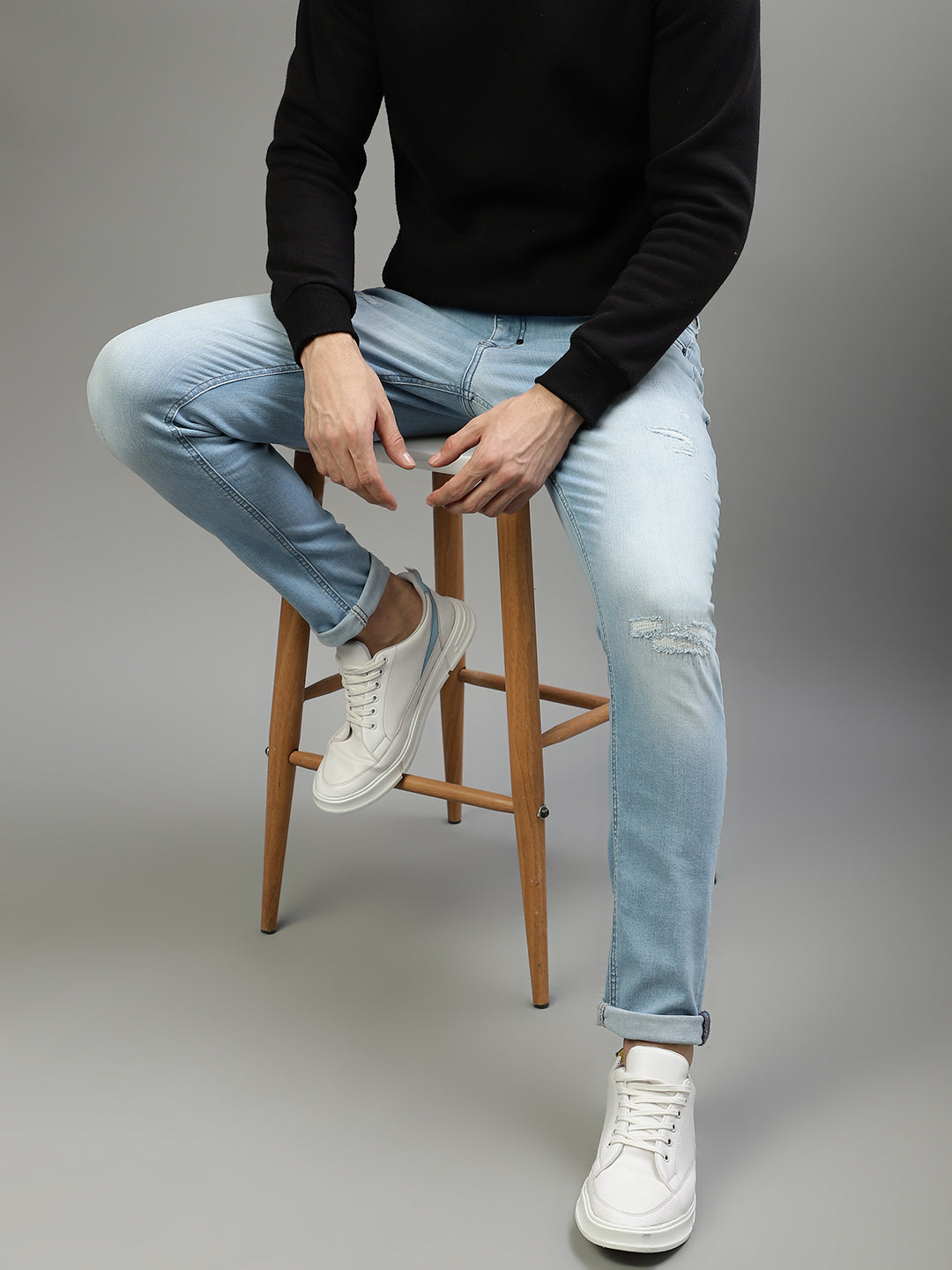 Shop Antony Morato Men Tapered Fit Jeans Online – Iconic India