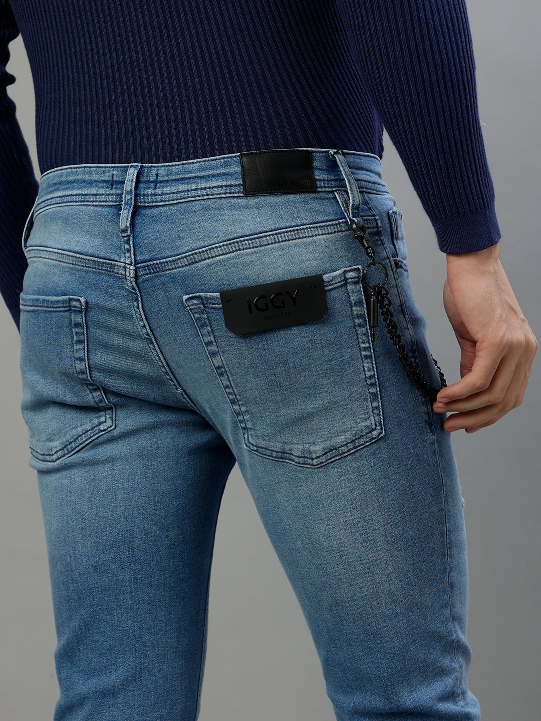 Antony Morato Men Solid Tapered Fit Jeans