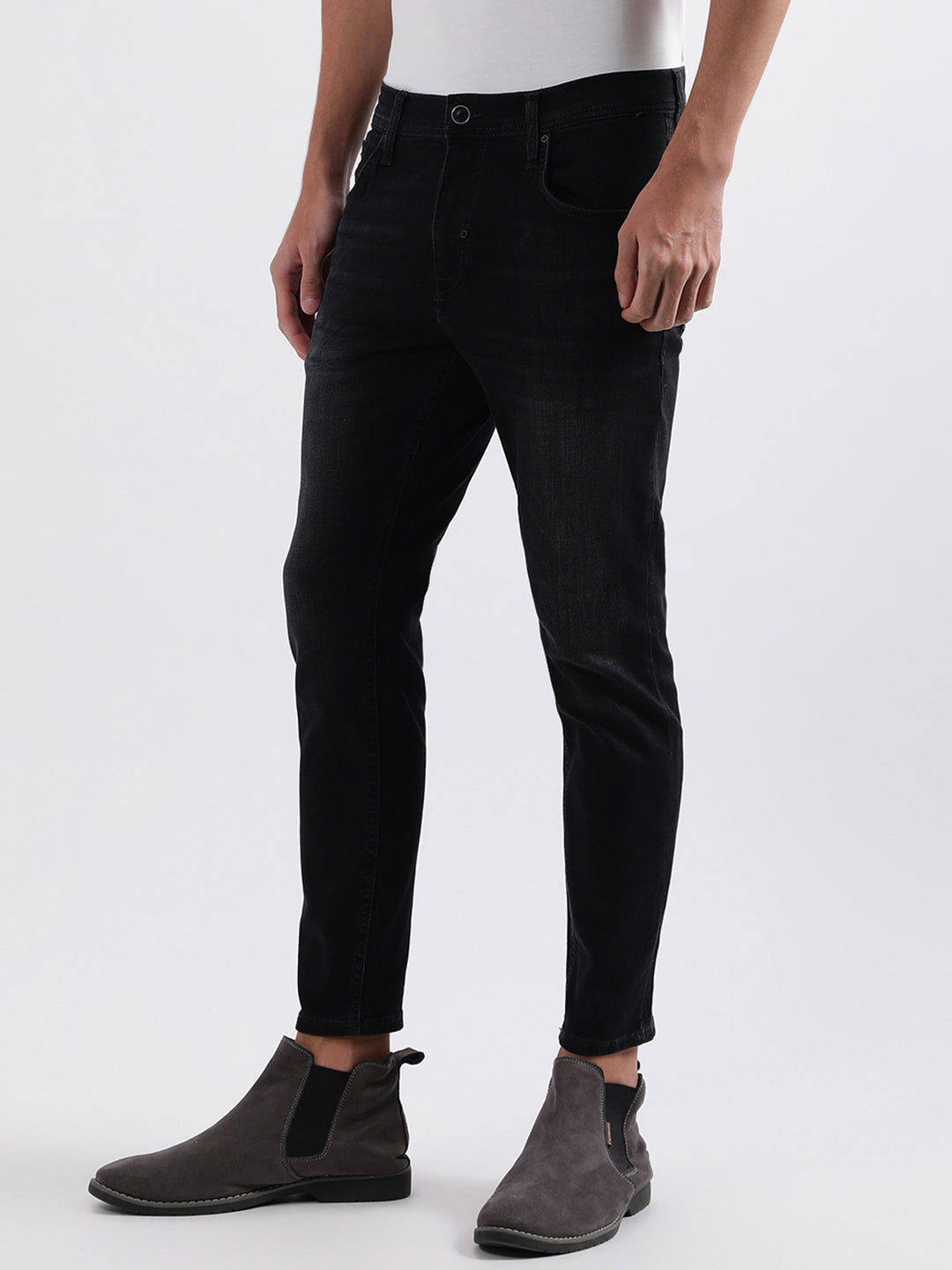 Antony Morato Men Solid Skinny Fit Jeans