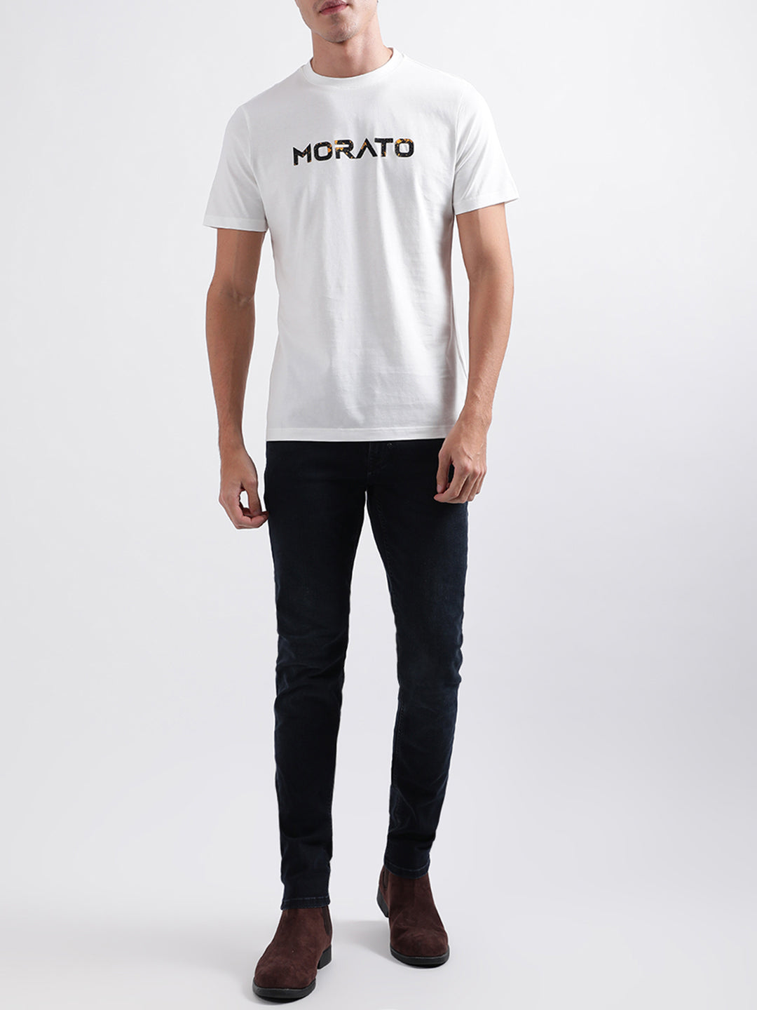 Antony Morato White Regular Fit T-Shirt