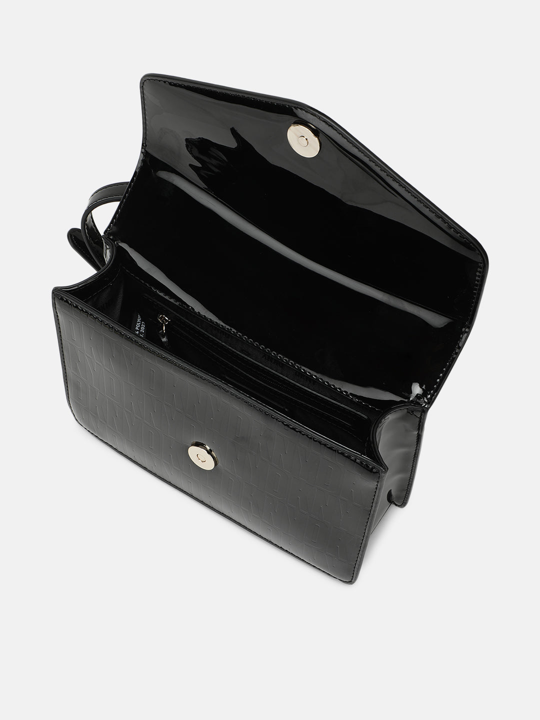 Dkny Women Black Textured Sling Bag