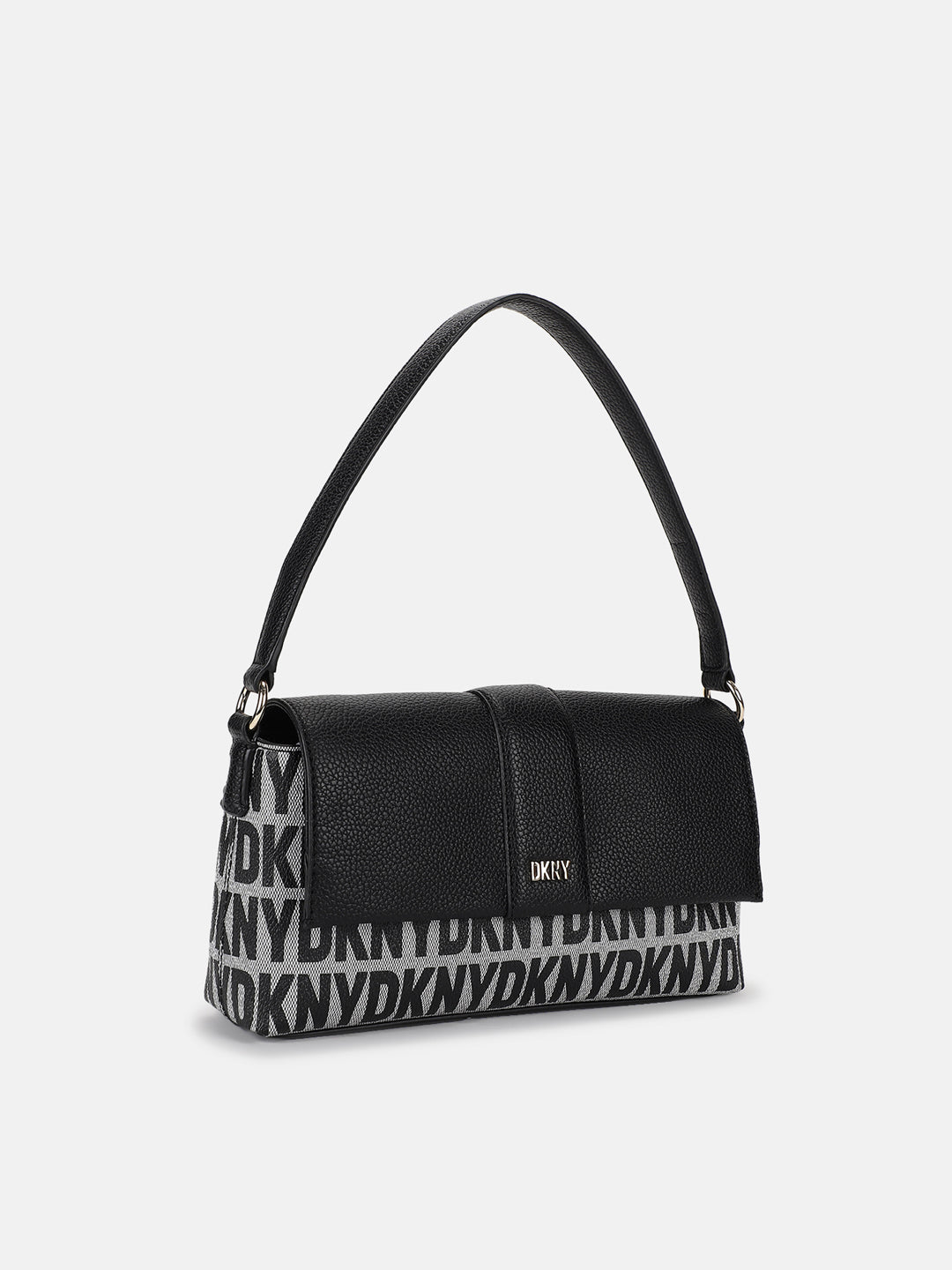 Dkny Women Black Printed Crossbody
