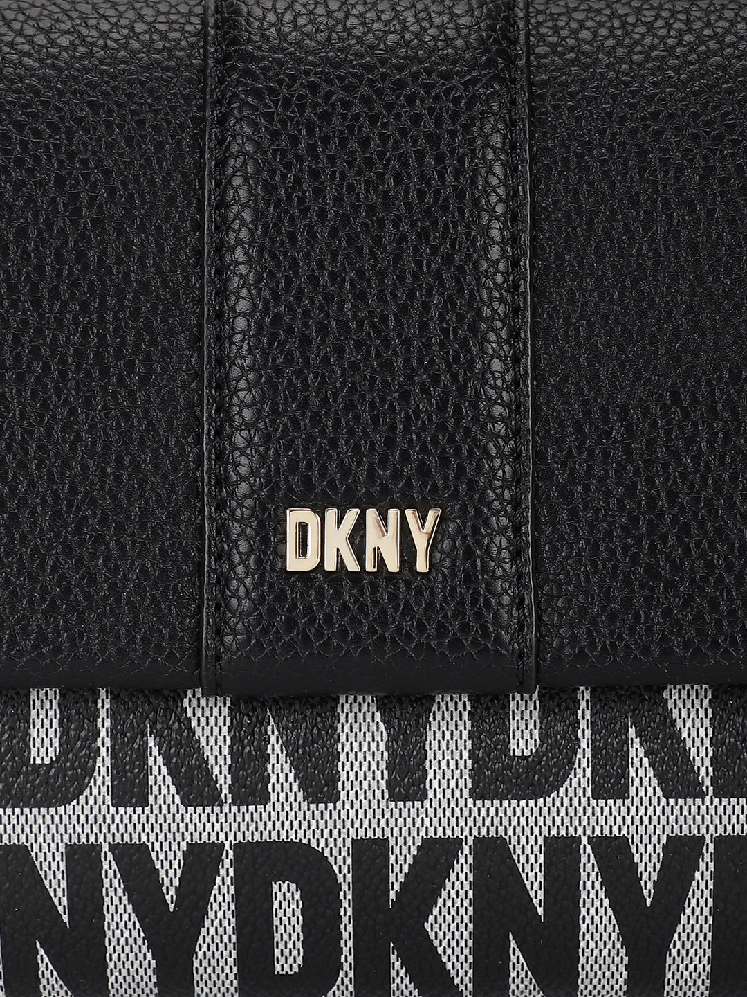 Dkny Women Black Printed Crossbody
