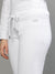 Dkny Women White Solid Regular Fit Trackpants
