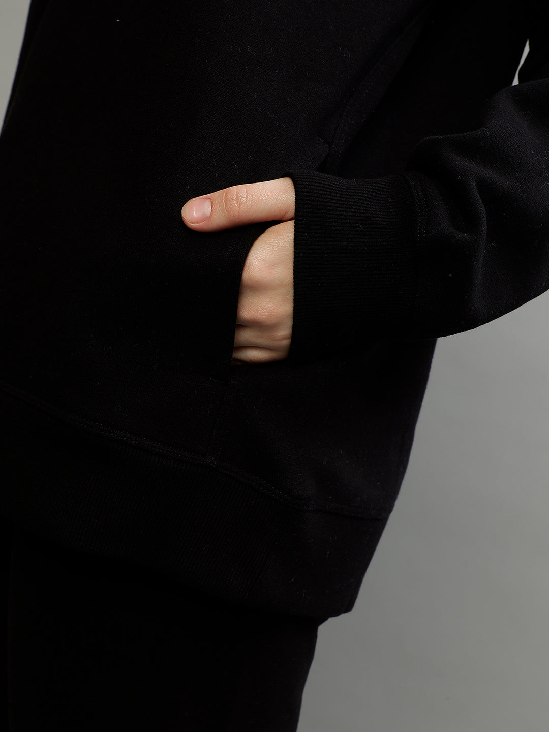 Dkny Women Printed Hooded Full Sleeves Sweatshirt