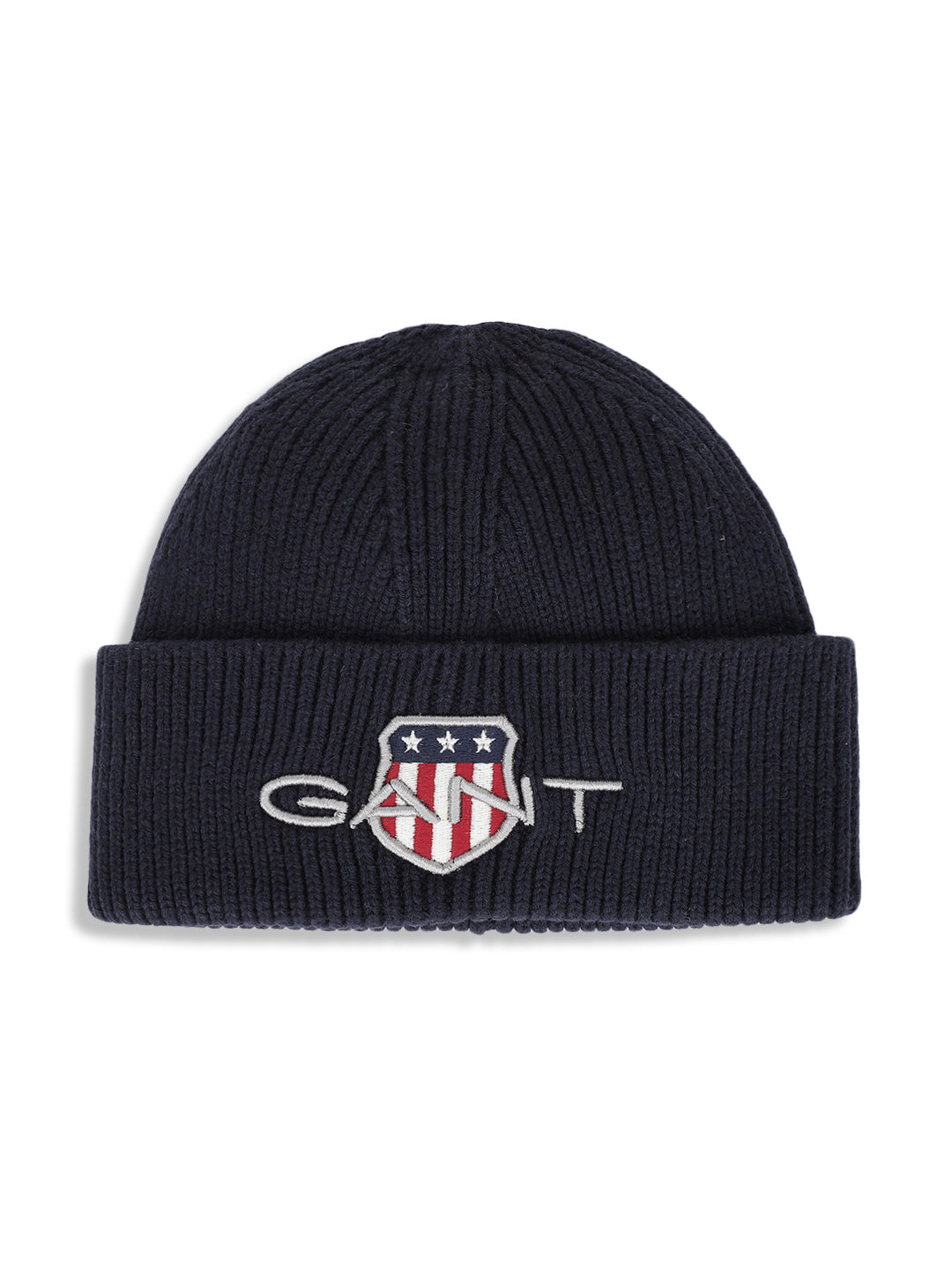 Shop Gant Boys Navy Blue Solid Beanie Cap Online – Iconic India