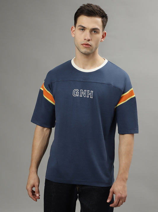 Gant Blue Fashion Relaxed Fit T-Shirt