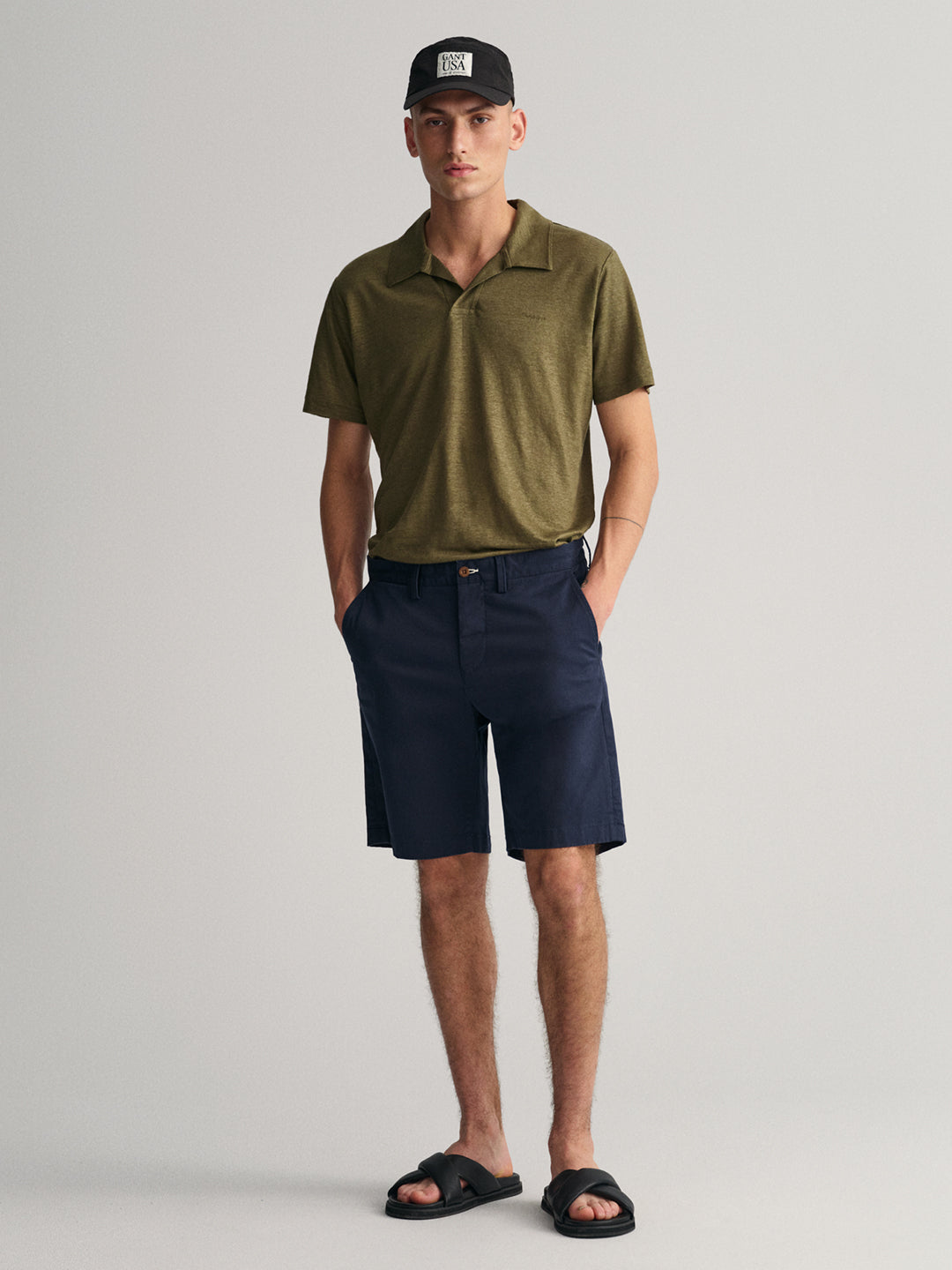 Gant Men Slim Fit Cotton Chino Shorts