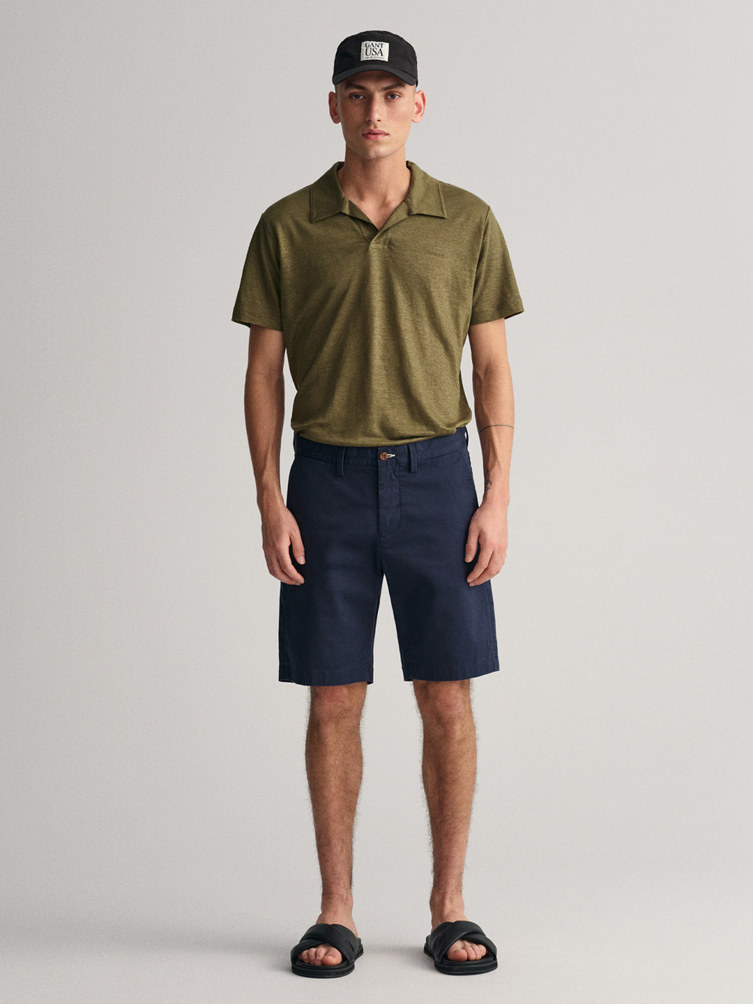 Gant Men Slim Fit Cotton Chino Shorts