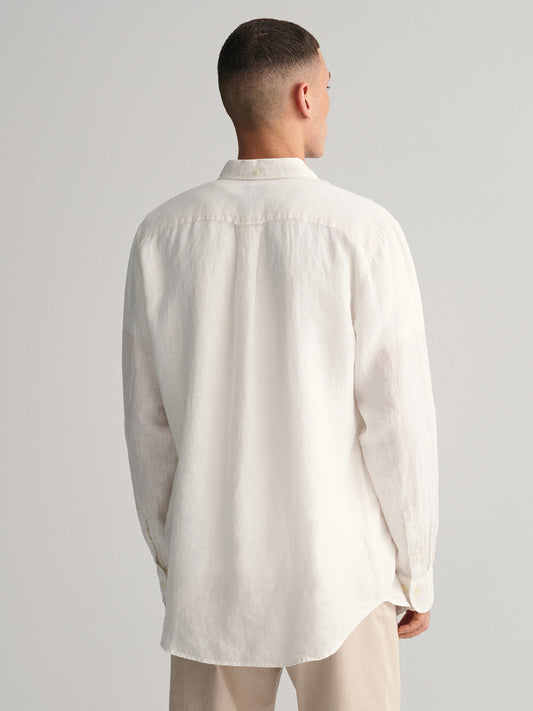 Gant White Regular Fit Shirt