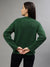 Gant Women Printed Round Neck Full Sleeves Sweater