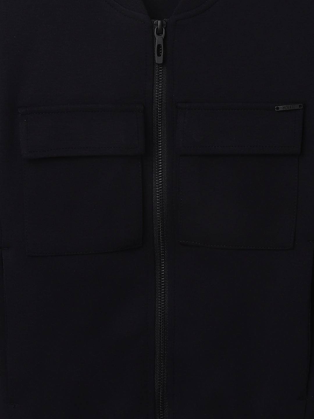 Antony Morato Boys Solid Full Sleeves High Neck Sweatshirt