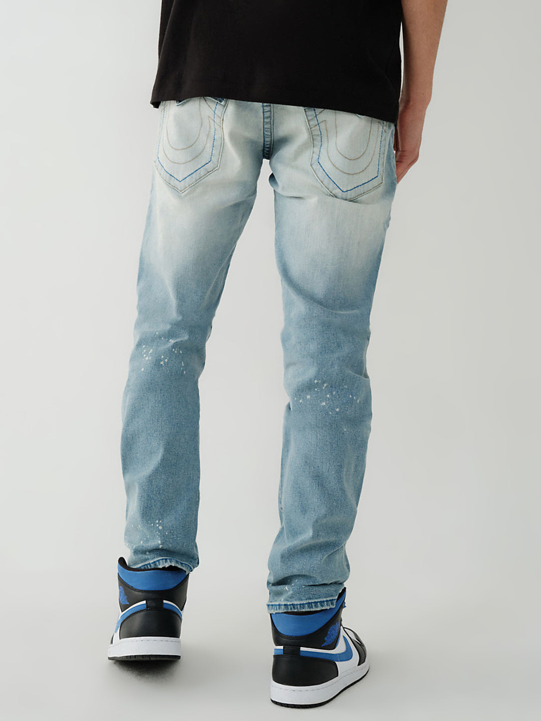 True Religion Skinny Blue Mid Rise Jeans