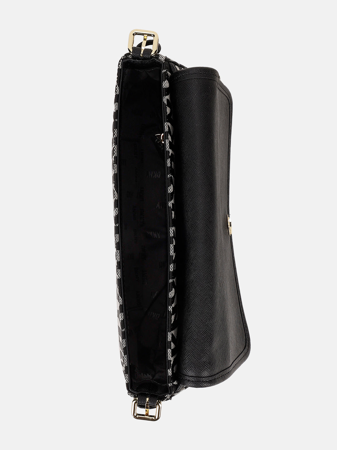 Dkny Women Black Printed Shoulder Bag