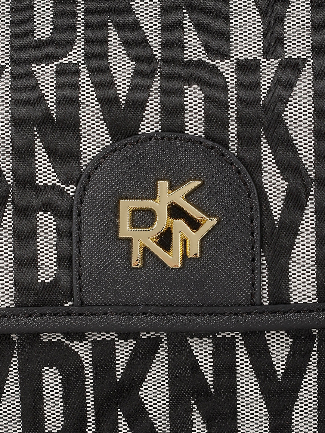 Dkny Women Black Printed Shoulder Bag